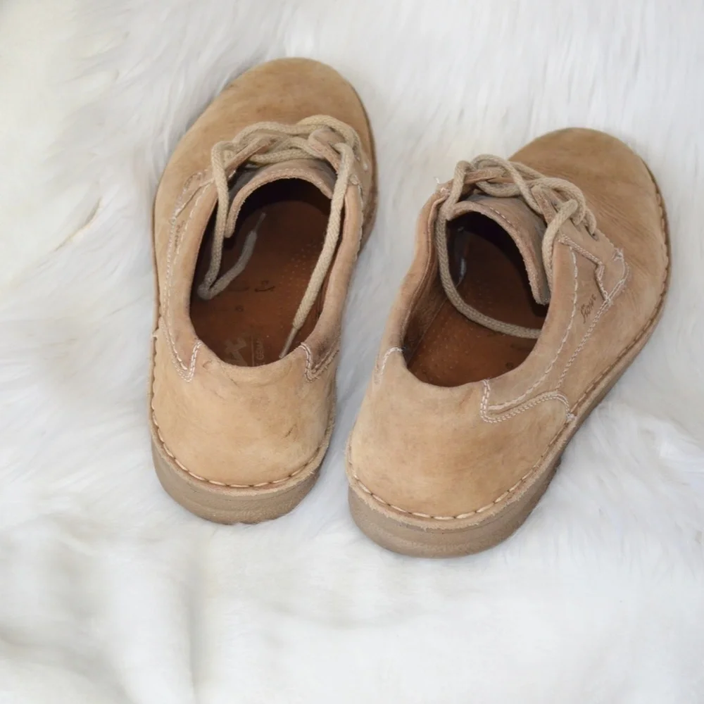 Sioux Germany tan leather casual Oxford shoes sz‎ 9